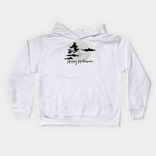 Happy Halloween with Witch Kids Hoodie